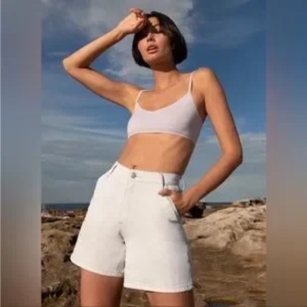 Aritzia Sunday Best Demo Cargo Jean Shorts
